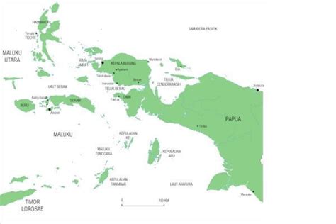 Nama dataran rendah papua dan maluku  Kepulauan Kei– Nama-nama dataran rendah di Pulau Papua dan Maluku yang ada di bagian tenggara; 4