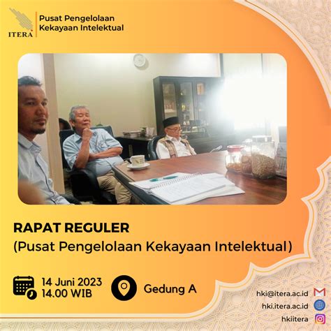 Nama ketua lp3m itera  Fatah Sulaiman, ST