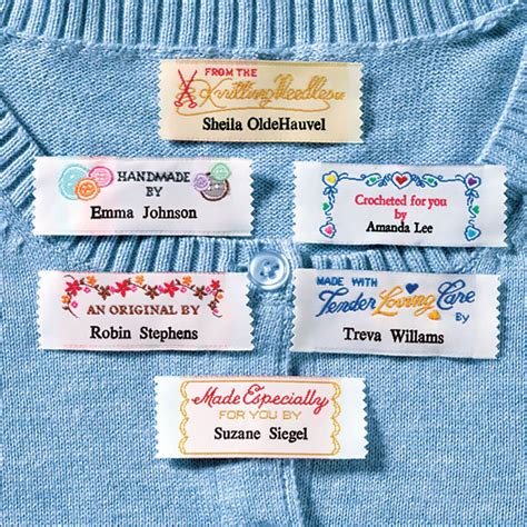Clothing Name Stamps for Kids