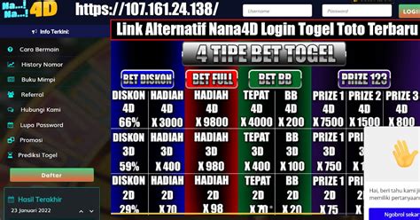 Nana 4d  Nana 4d Nana4d bandar togel hadiah prize 123 terbesar