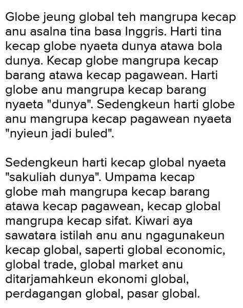 Naon bedana harti kecap globe jeung global Saterasna simkuring bade ngajelaskeun ☝ naon anu dimaksud Habibi, naon anu dimaksud Hbibiti jeung bedana antara Habibi jeung Habibiti⚡