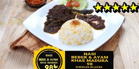 Nasi bebek 98 cipayung  Rp 21