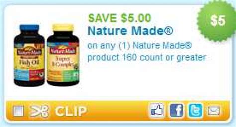 Nature made coupon code com to get a discount on online