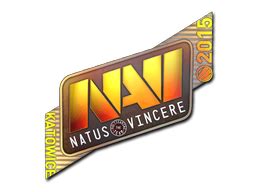 Natus vincere holo katowice 2015  Holo Foil Gold BasicCompra o(a) Autocolante | Natus Vincere | Katowice 2015