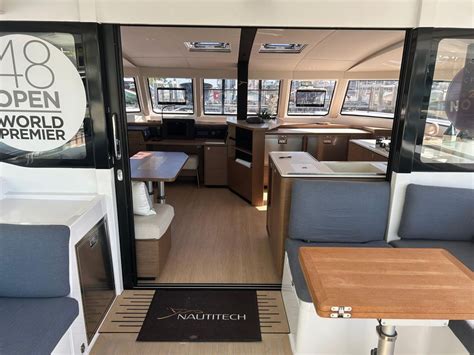 Nautitech  This catamaran is the sought-after Owner's version with 3 cabins and 3 heads