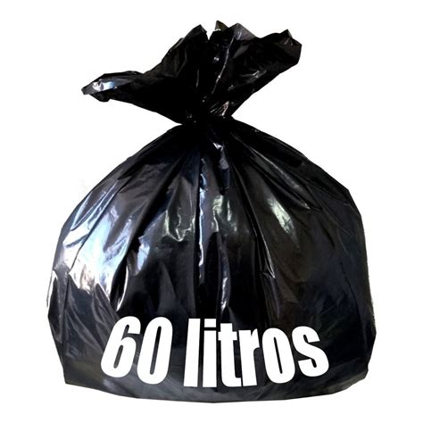 Ncm saco de lixo 60 litros  R$ 20, 21