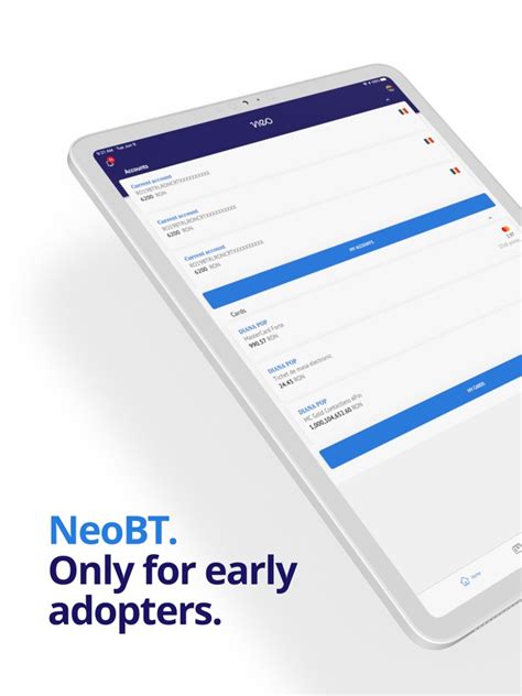 Neobt  The first step with NeoBT Internet Banking de la Banca Transilvania Alege soluția care ți se potrivește cel mai bine NeoBT BT24 Descarcă NeoBT