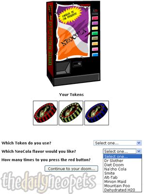 Neocola machine prizes  Find a complete listing of every item on Neopets