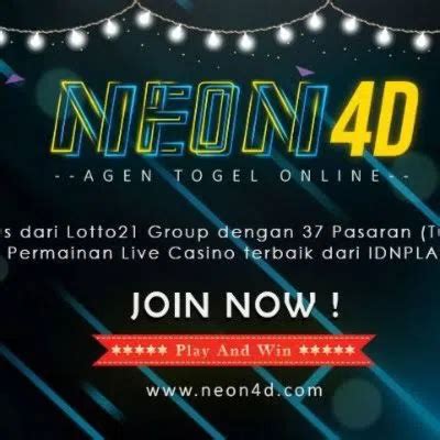 Neon4d index  Daftar sekarang melalui link alternatif NEON4D untuk kesempatan meraih Jackpot besar