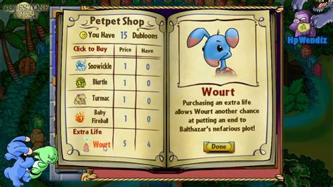 Neopets worm quest The user I was talking to was able to get the quest to work by using an iPad instead, so try a different device, if not try logging out, clearing caches and getting a new browser loaded
