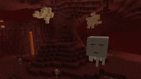 Nether wastes biome  It is comprised primarily of netherrack blocks and seas of lava