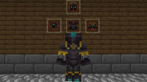 Netherite armor texture pack  8