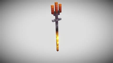 Netherite trident  512x Minecraft 1