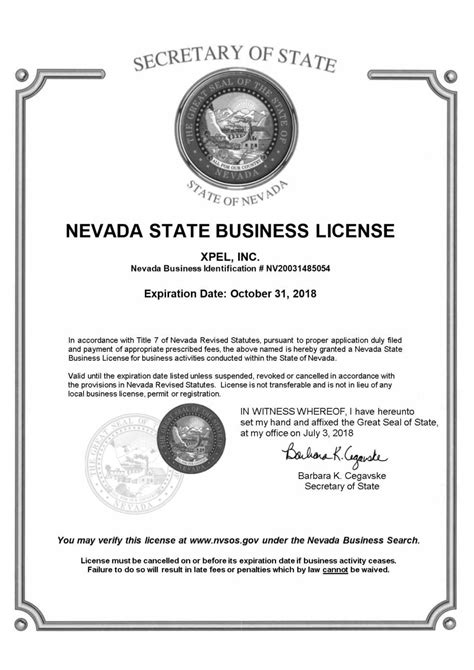 Nevada secretary of state business search  Nevada has adopted the SEC Form ADV and its instructions which require you amend your Form ADV each year by filing an annual updating amendment