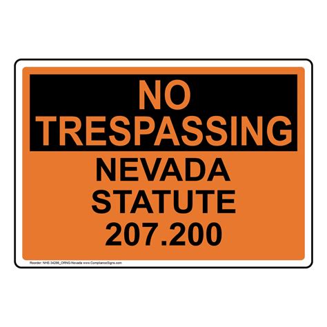 Nevada trespass statute  569