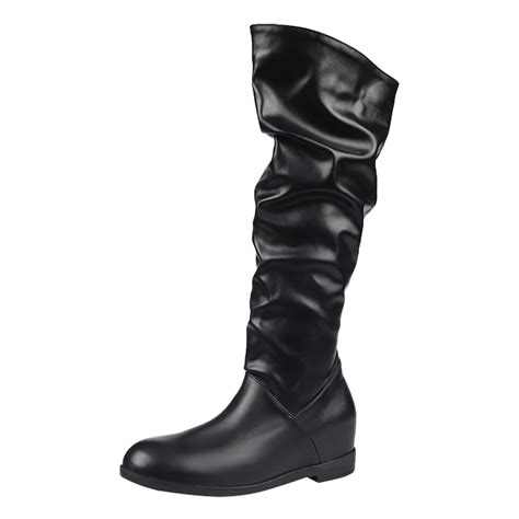 2024 New Autumn And Winter Inner Height Stacking Boots ... - eBay