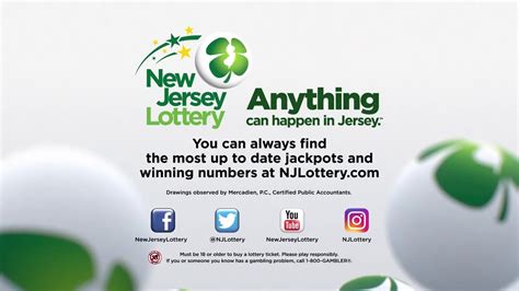 New jersey live draw  The NJ Lottery posts all results immediately after each drawing