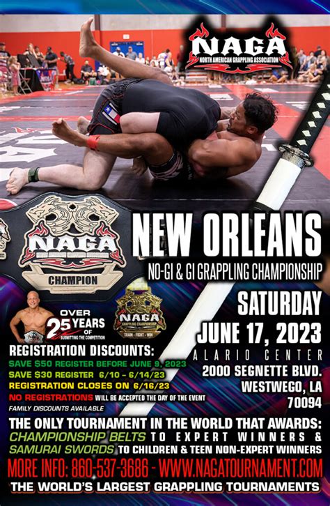 New orleans grappling tournaments  BJJ TOURNAMENTS