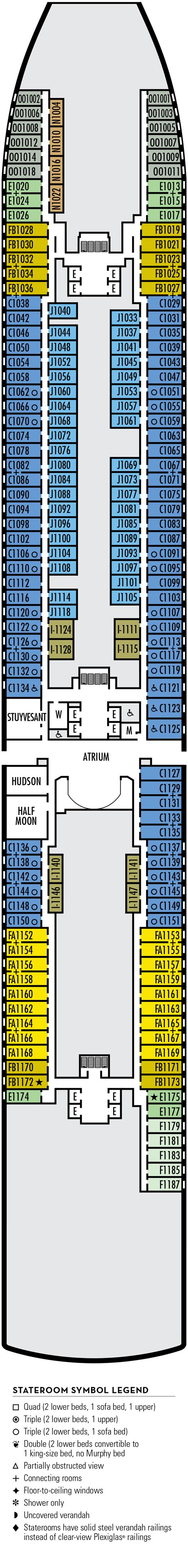 New statendam deck plan  You may want to go grab a snack or a beverage of choice