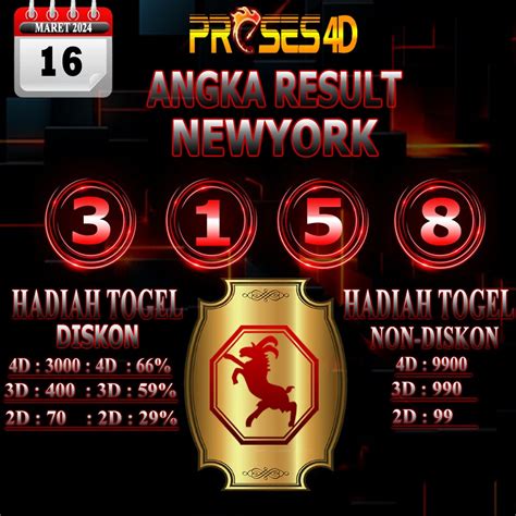 New york evening result togel net merupakan penyedia paito yang diupdate dengan rutin dan sesuai dengan hasil jam result togel yang tepat