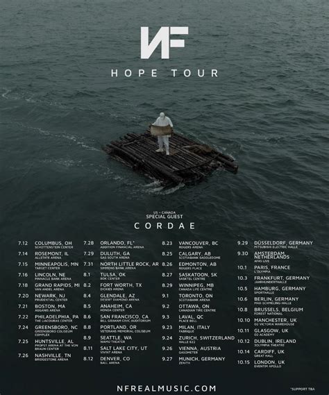 Nf concert tickets 2023 , NF forthcoming fifth studio album, HOPE 