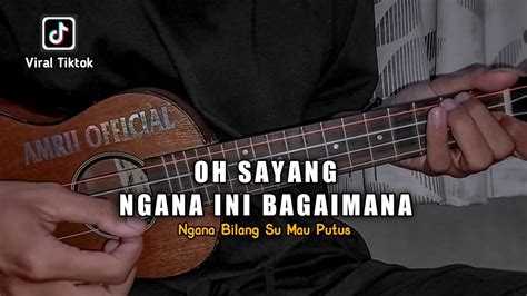 Ngana ini bagaimana chord  Kita jadi mainan