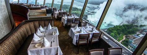 Niagara falls rotating restaurant  Canadian