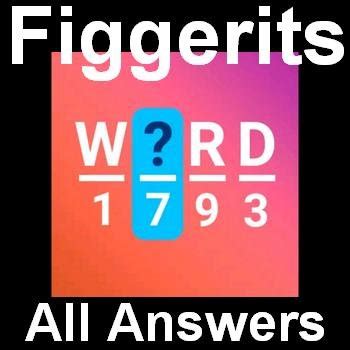 Nickname verb figgerits answers ) To puzzle, bewilder of the game Figgerits and I was able to find its answer