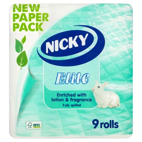 Nicky toilet roll wilko  £16