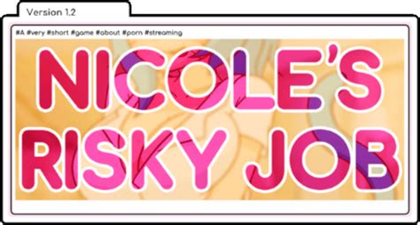 Nicole risky job apk 1 - 심야식당 채널