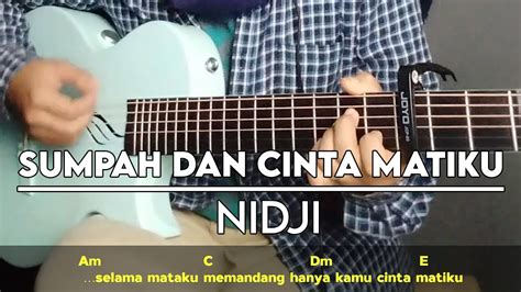 Nidji sumpah mati chord  Lyrics