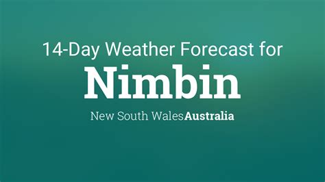 Nimbin weather 14 day forecast  Weather