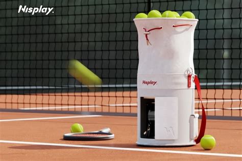 Nisplay tennis ball machine review  Click to play video