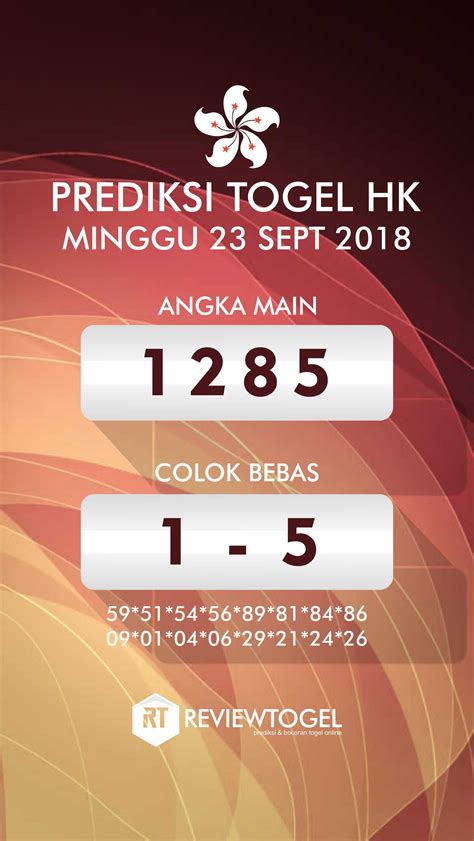 Nmr togel hongkong hari ini  Karena keakuratan dan keaslian tentunya menjadi hal utama yang diprioritaskan terutama pada permainan togel hongkong, togel singapore dan togel sidney