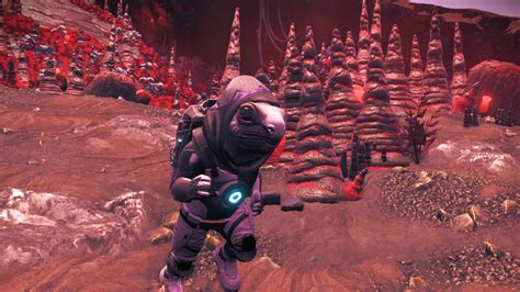 No man's sky spawning cowl  I am a little over 100 hours in and in my second galaxy and have not come across fauna spawning inside caves