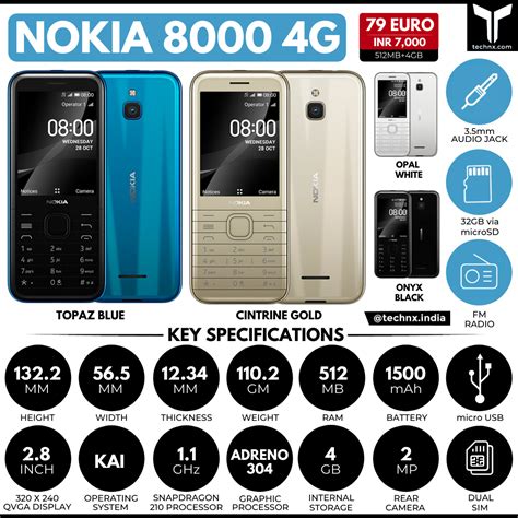 Nokia 8000 4g jumia  нов