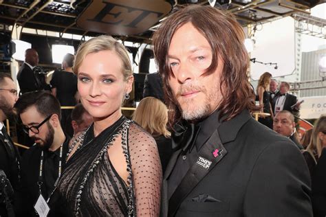 Norman reedus engaged  shared a rare photo of his daughter with girlfriend Diane Kruger showing