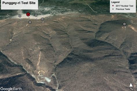 2024 North Korean Nuclear Test Mountain Collapse