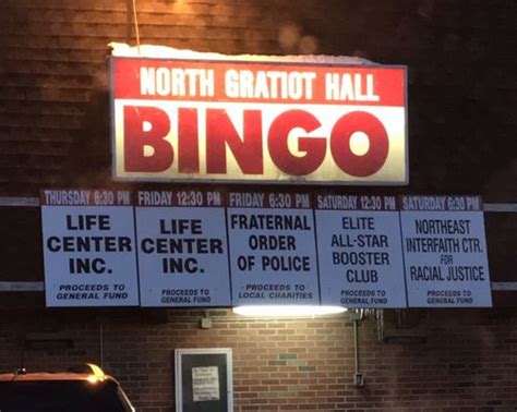 North gratiot bingo M