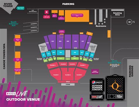 Northern quest concert seating map  ×