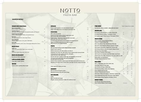 Notto pasta bar photos  125ml £15