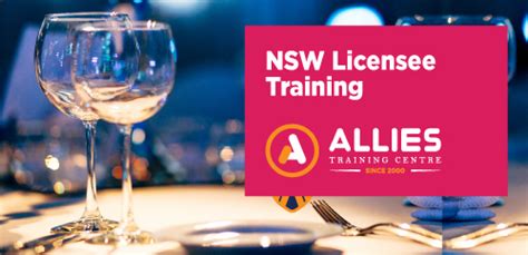 Nsw licensee course online  As a liquor licensee in Victoria you must meet your obligations for RSA and other training