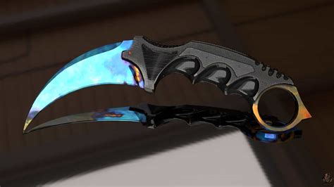 Number 1 blue gem karambit  As you move down the rankings, the skins feature increasingly prominent hints of gold