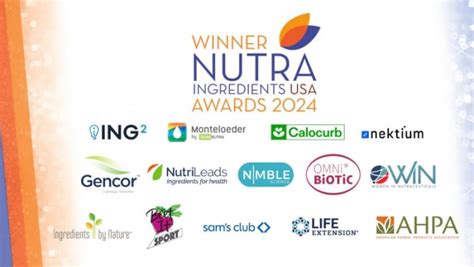 2024 NutraIngredients-USA Awards - Winners Reveal