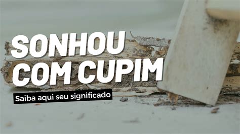 O que significa sonhar com cupim  O sonho de muitas moedas pode