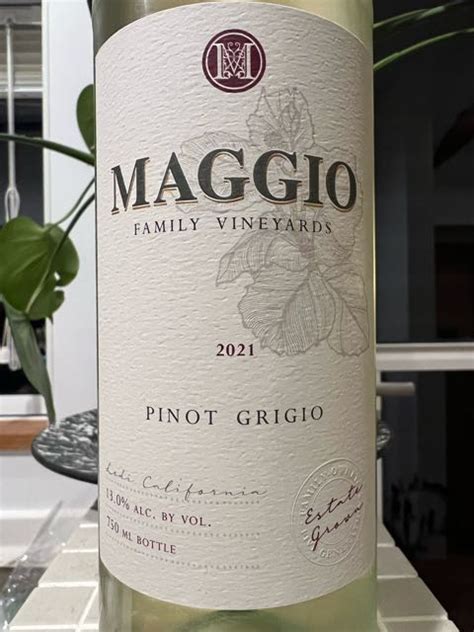 2024 Oak Ridge Winery Maggio Family Vineyards Pinot Grigio