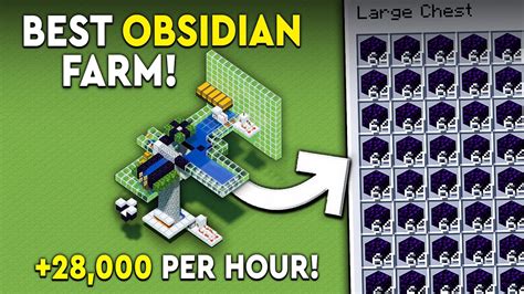 Obsidian farm schematic In this video, i show you how to make an obsidian farm in Minecraft Java 1