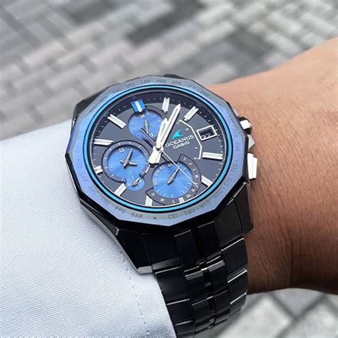 Ocws6000sw2a  But the main attraction is the bezel, which is made out of one piece of blue sapphire with 48 spiral