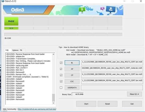 Odin userdata home csc  In fact tools like Frija and SamFirm also gives the ability to download the BL, AP, CP, CSC and HOME CSC files from the firmware of the device