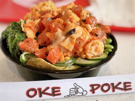 Oke poke claremont  Located at 405 W Foothill Blvd, Oke Poke Claremont is a convenient option that delivers to the area